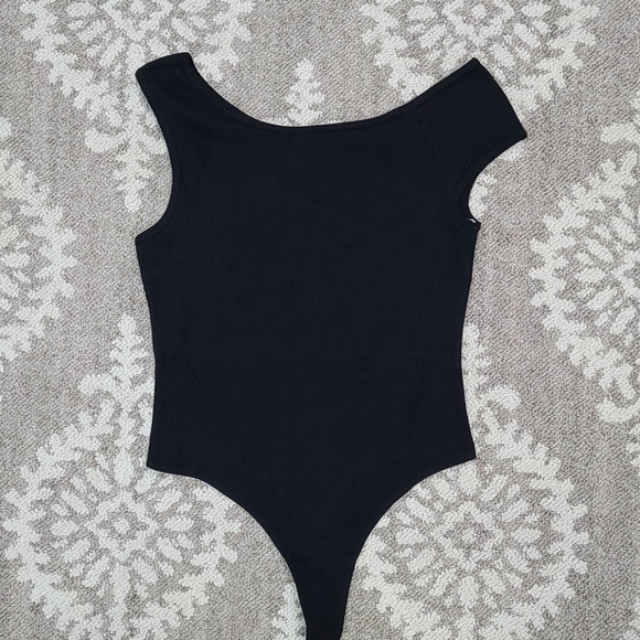 American Apparel Tops - Asymmetrical American Apparel body suit